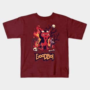 Goodboi // Demon Dog, Comic, Chibi Kids T-Shirt